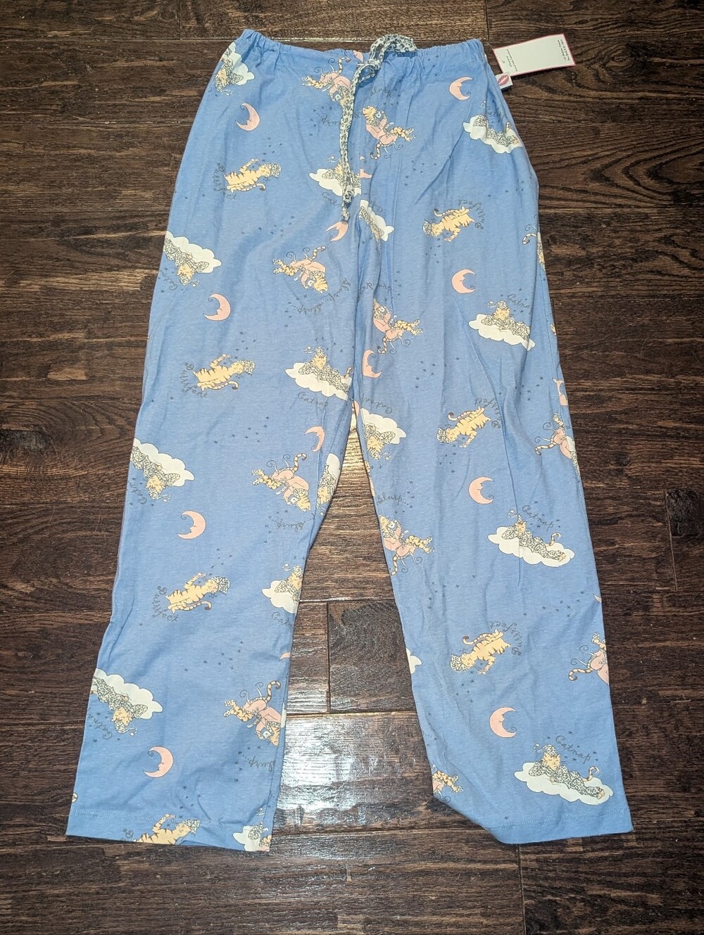NWT French Jenny Pajama Pants Cat and Leopard Print